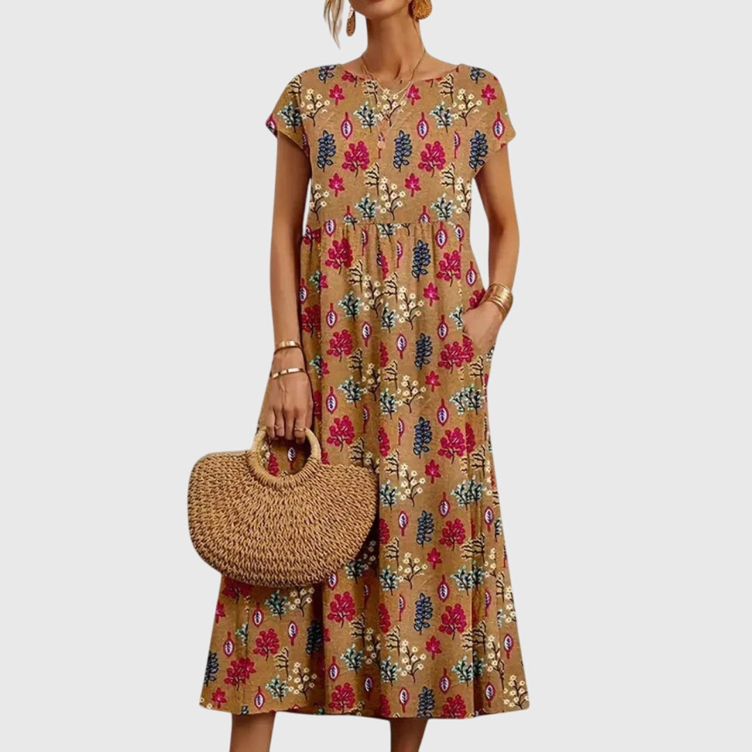 Vicki | Chic Floral Dress