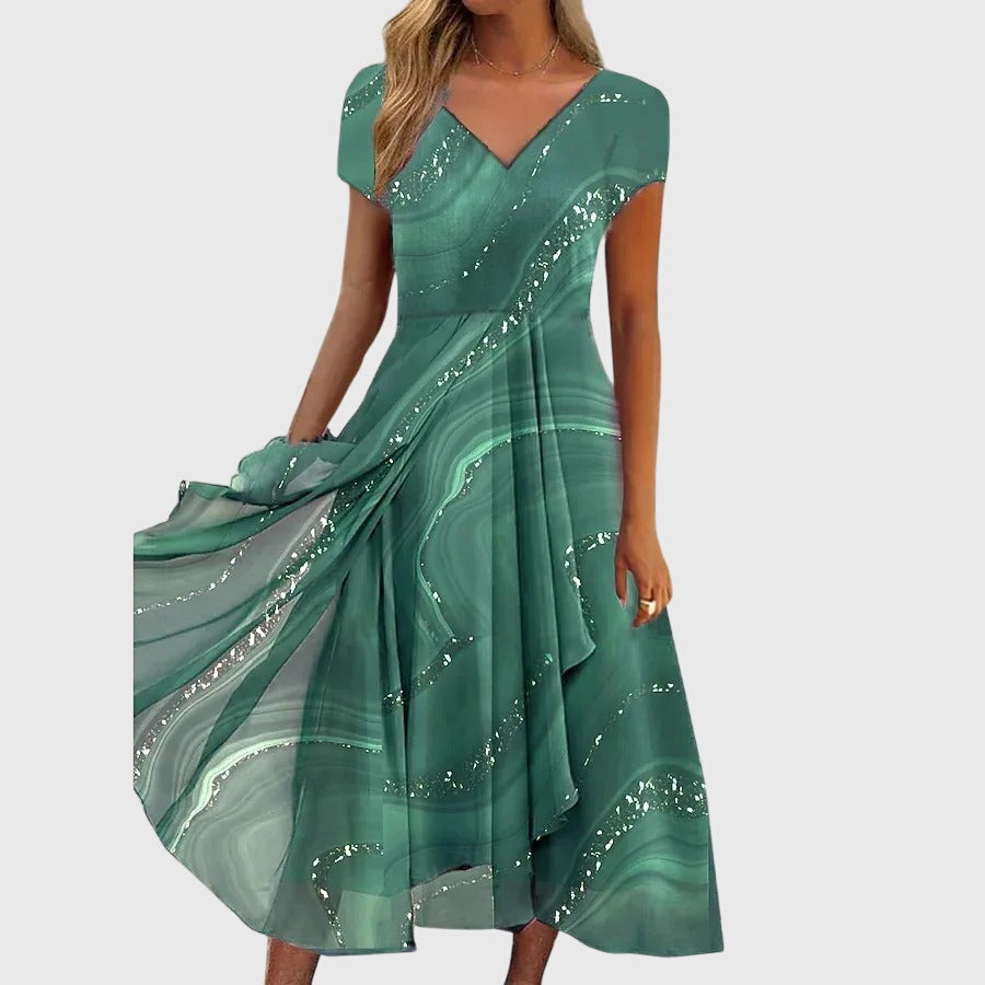 Meredith | Flowing Midi Dress