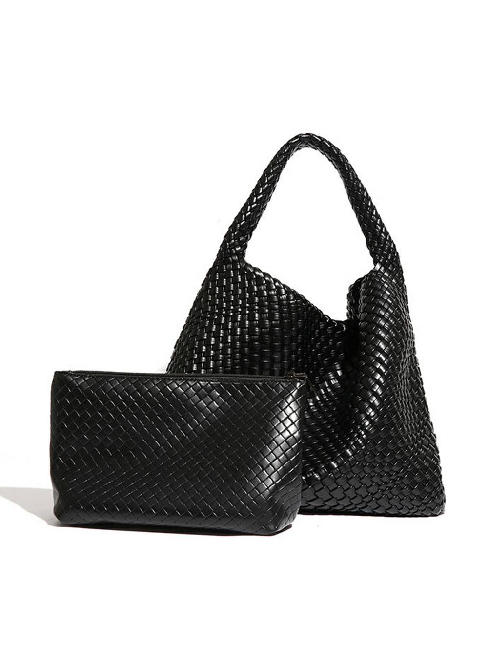 Recycled Vegan Intrecciato | Shoulder Bag