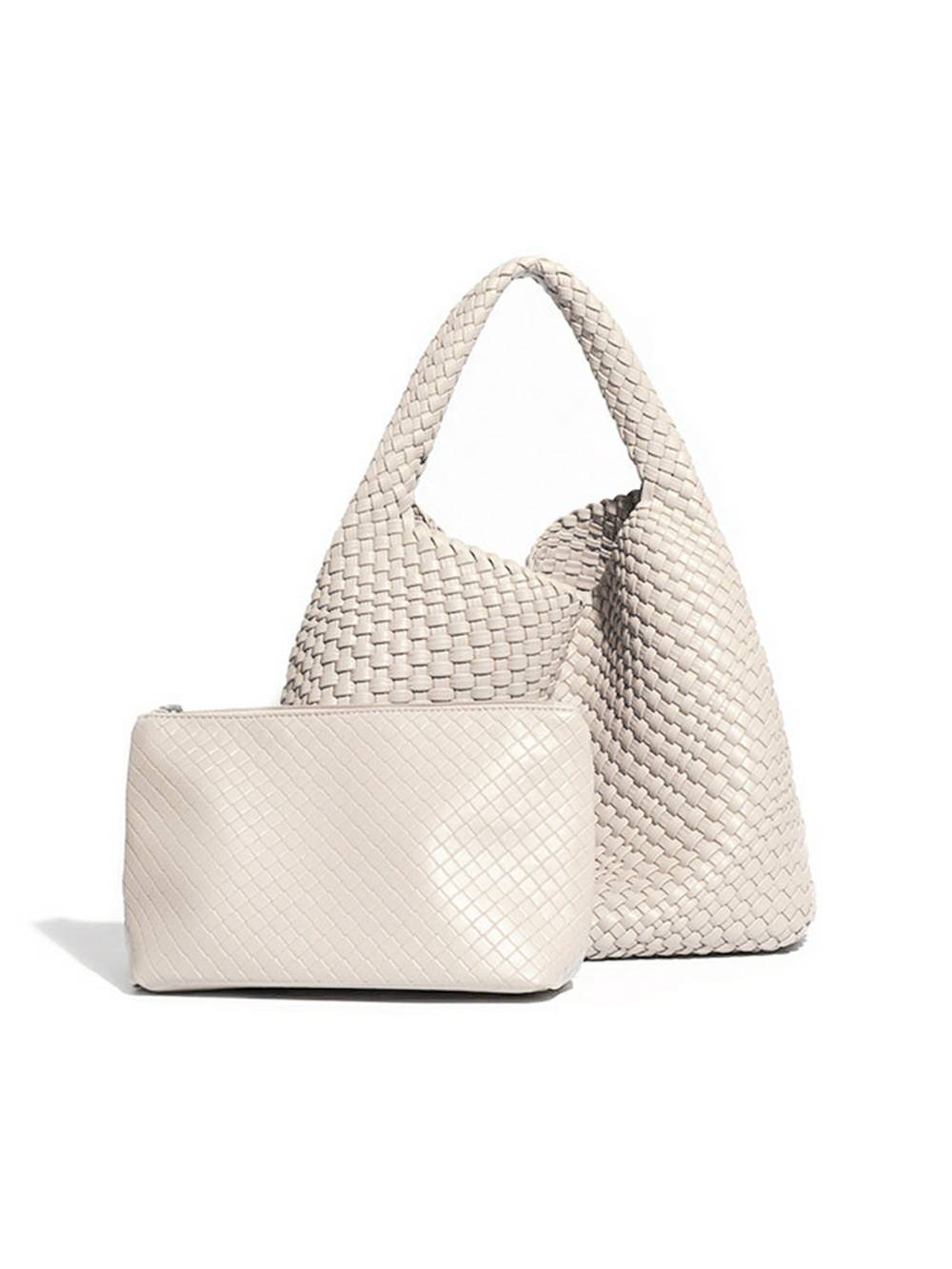 Recycled Vegan Intrecciato | Shoulder Bag