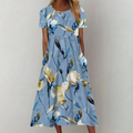 Marta | Chic Floral Midi Dress