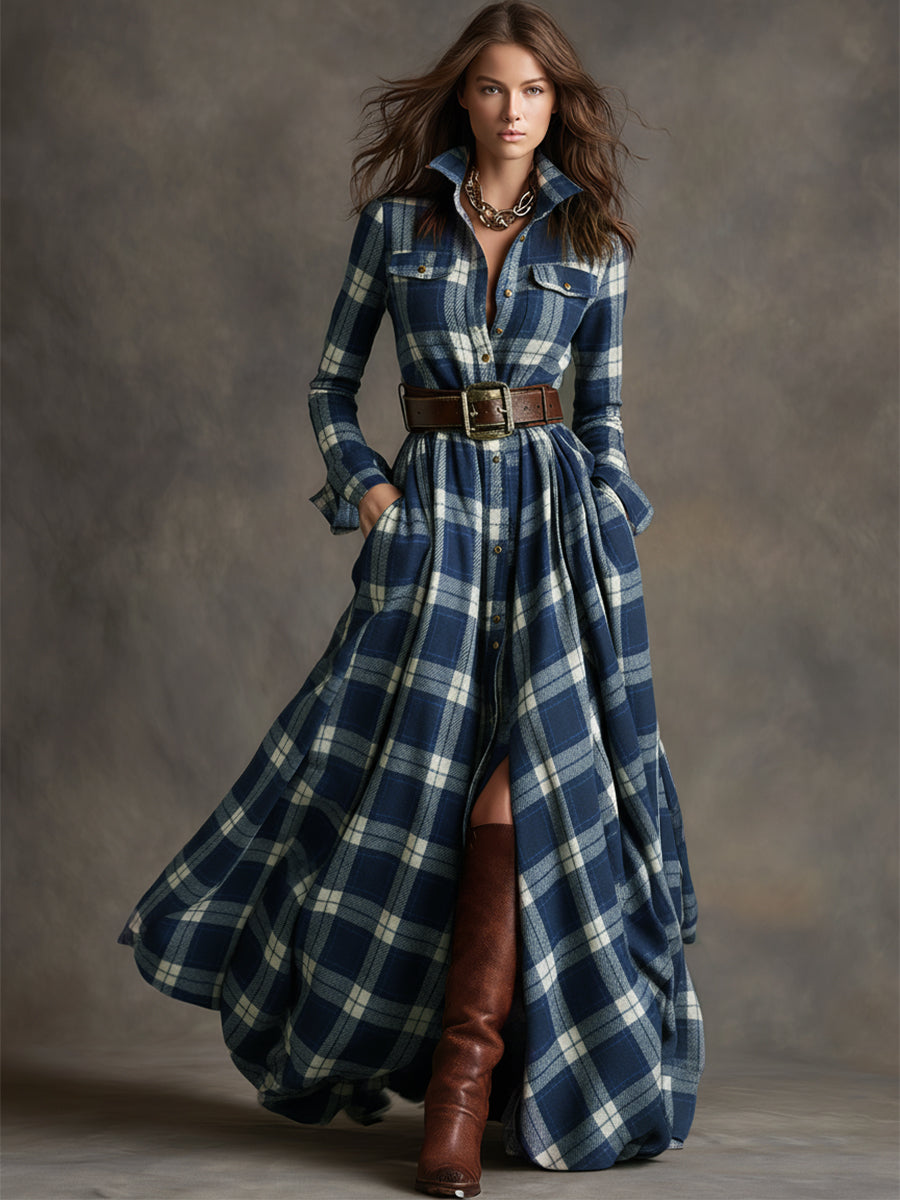 Evelyn | Classic Elegant Shirt Dress