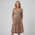 Elegant Midi Dress | Flattering, Comfortable