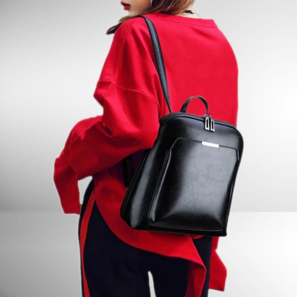 Eliza™ - CLASSIC BACKPACK WITH DOUBLE ZIP OPENING