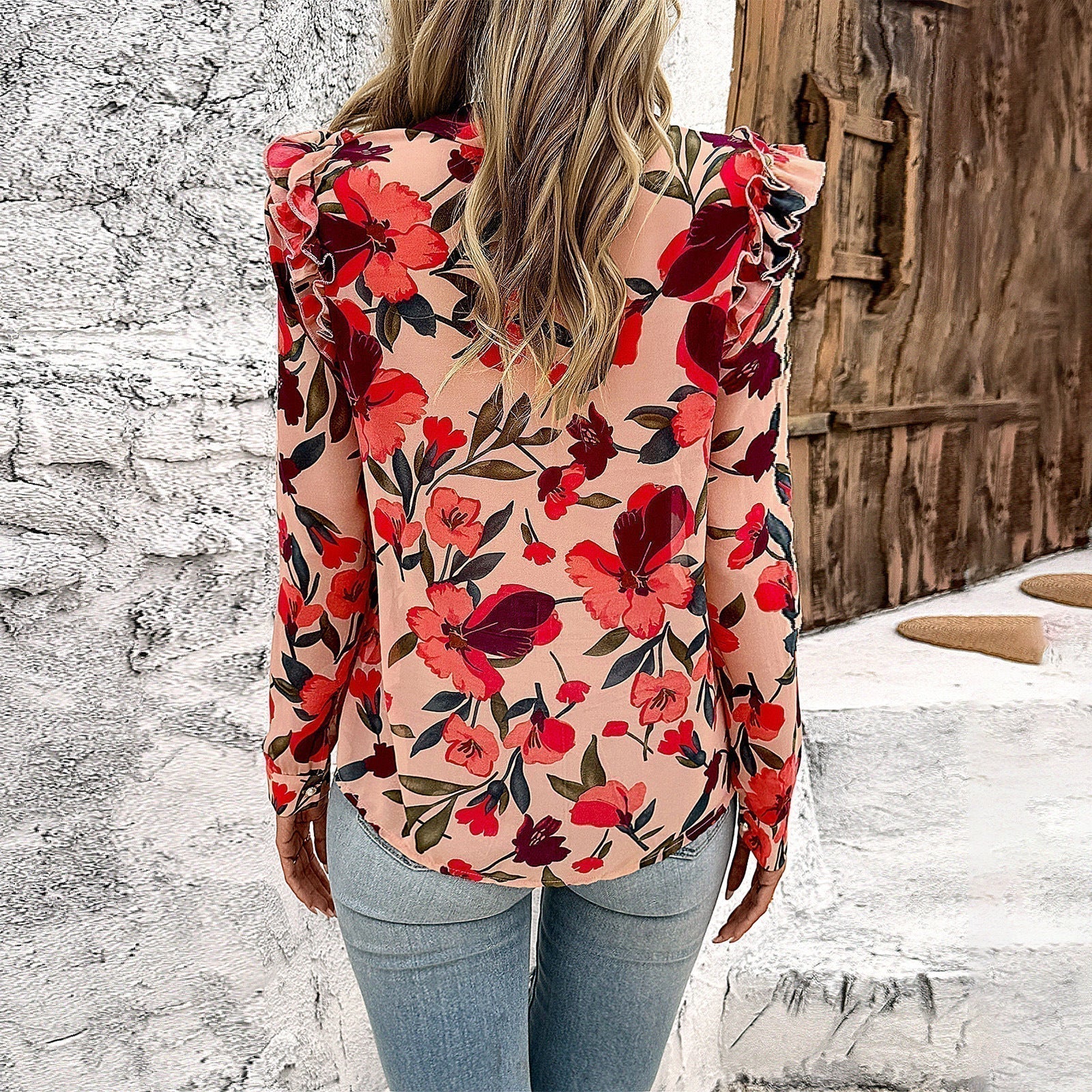 Beate | Elegant Long-Sleeve Top for Women