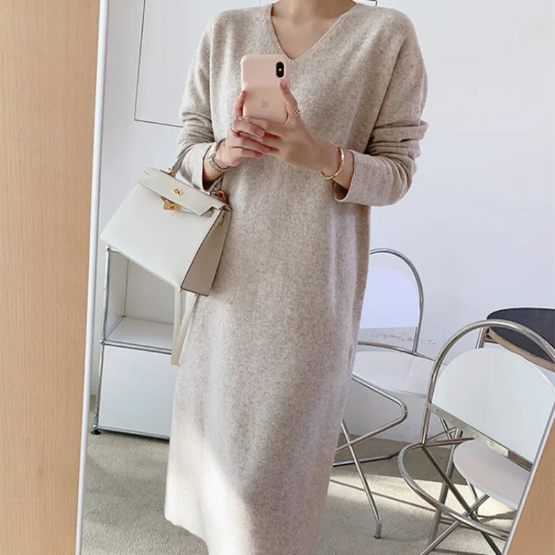 Hayden Harlow™ | Soft Knit Midi Dress