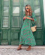 Viola | Boho Maxi Dress