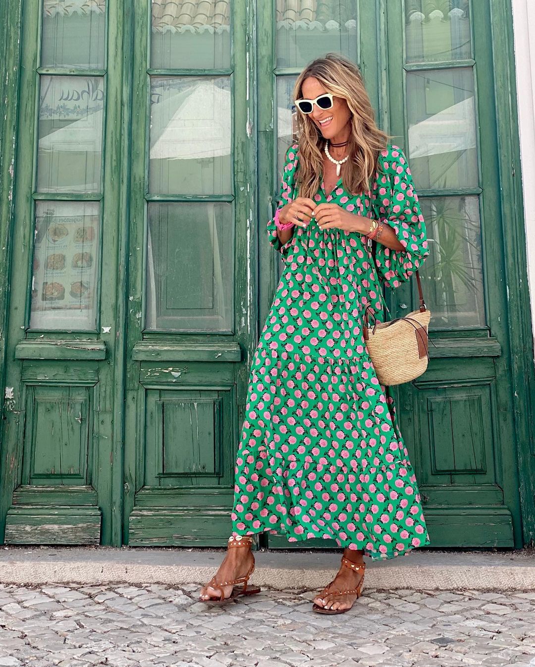 Viola | Boho Maxi Dress