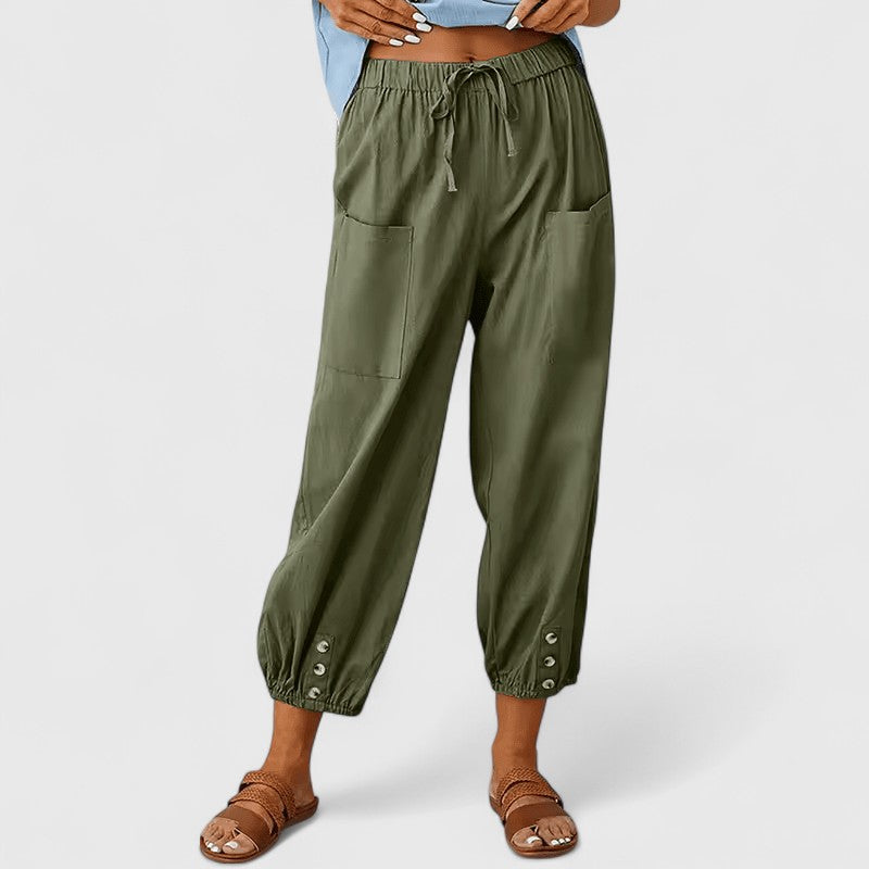 Leah | Sophisticated Wide-Leg Trousers