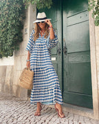 Viola | Boho Maxi Dress