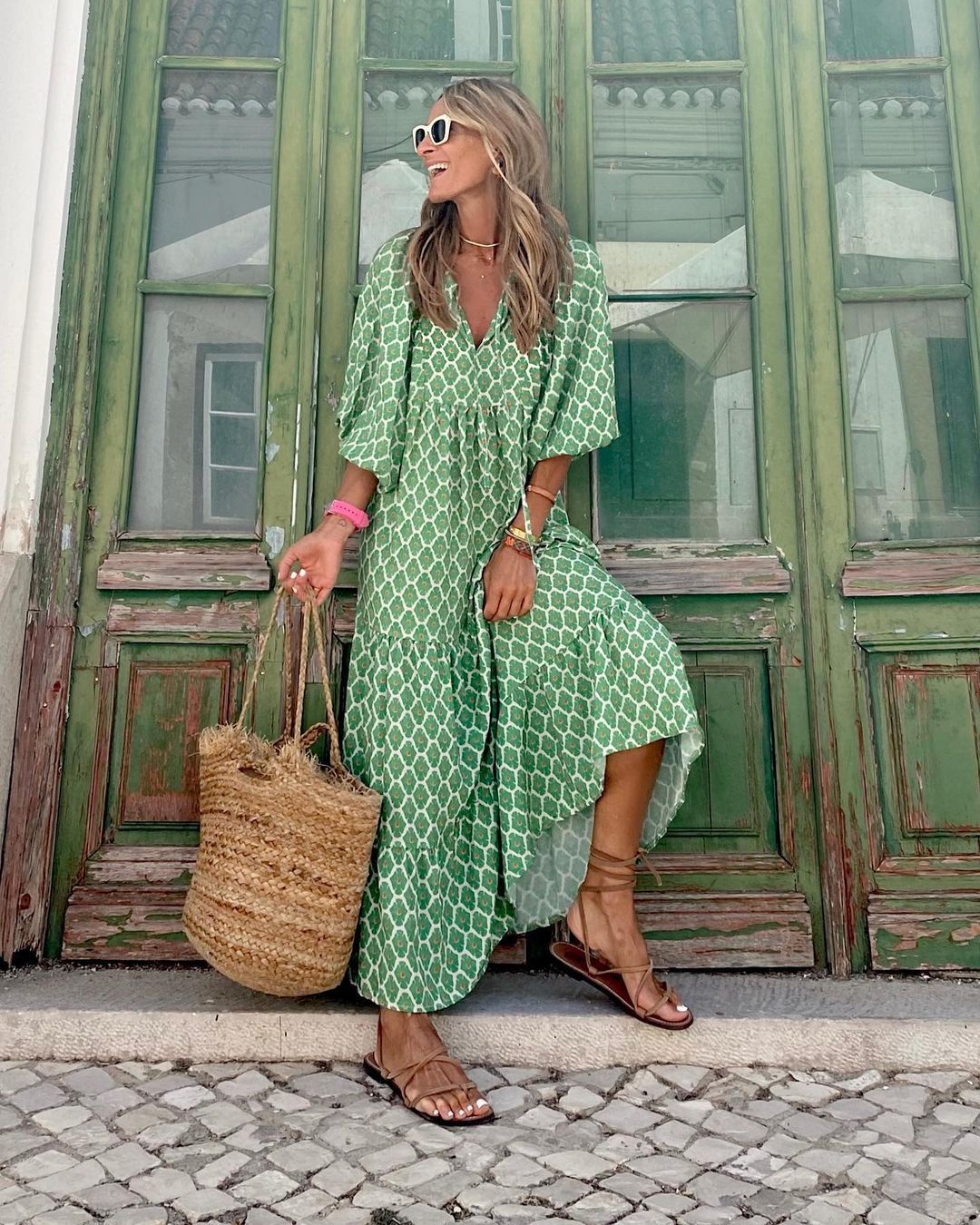 Viola | Boho Maxi Dress