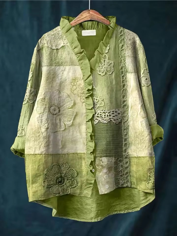 Blouse with a Calm Character