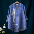 Fish Graphic Printed | Blouse