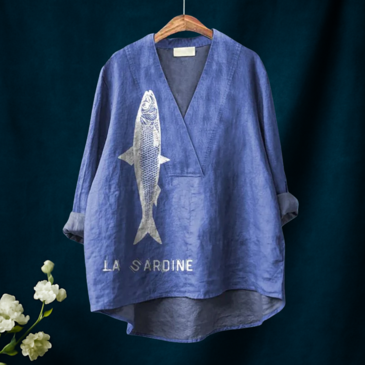 Fish Graphic Printed | Blouse