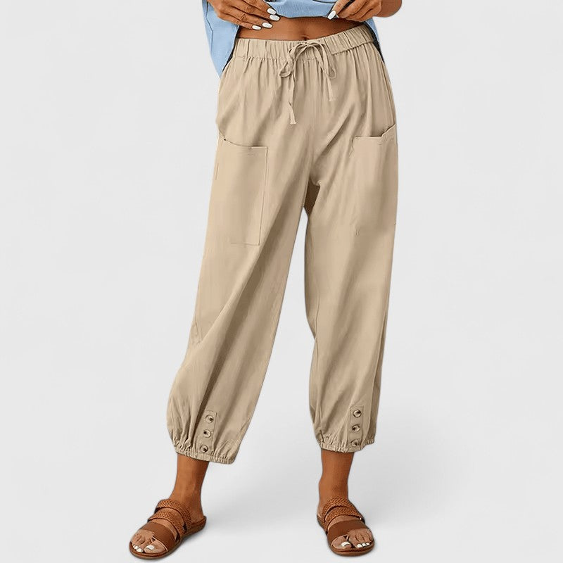 Leah | Sophisticated Wide-Leg Trousers