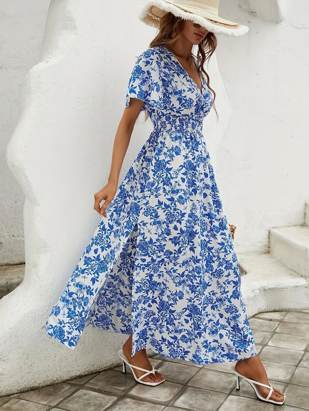 Lowri - Elegant Bohemian Dress