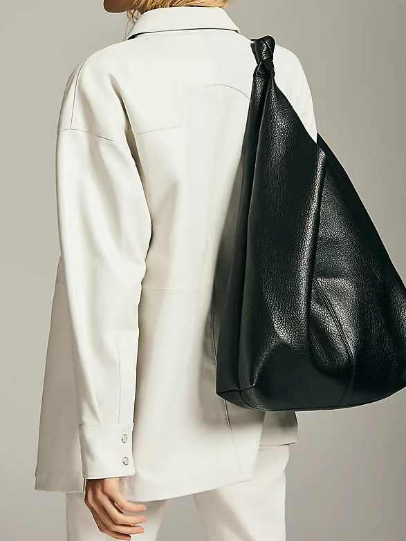 Retro | Soft Leather Shoulder Bag
