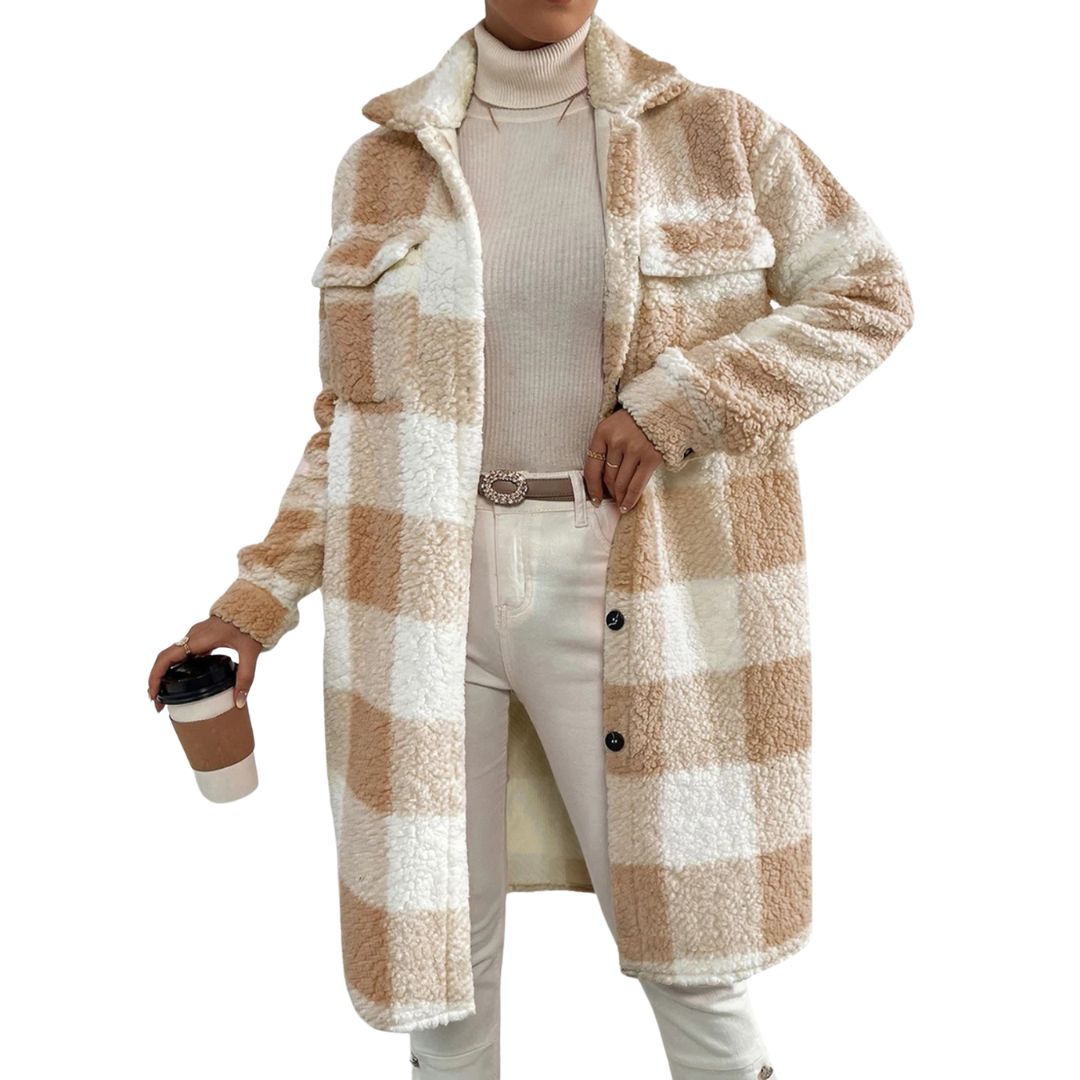 Emilia | Warm Fleece Overcoat