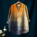 Gradient Plaid Mosaic | Blouse