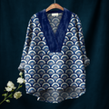 Casual Geometric Pattern Blouse