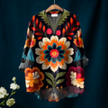 Flower Print Casual | Blouse