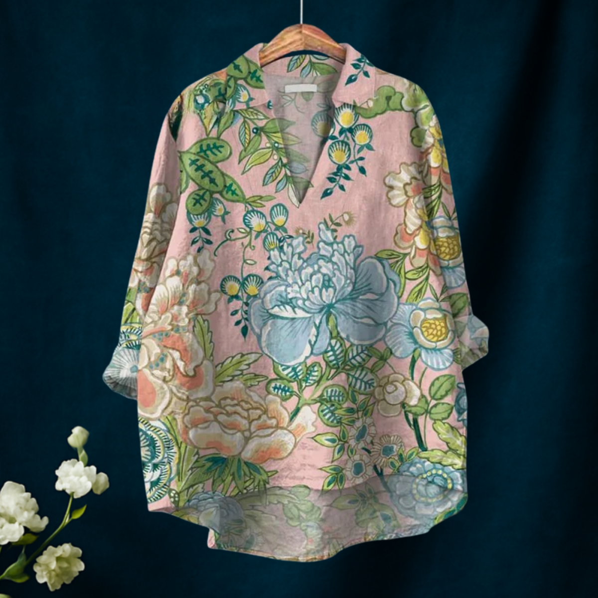 Floral Art Print | Blouse