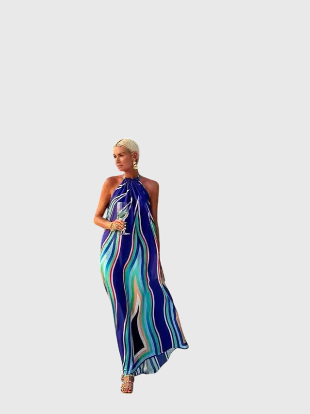 Carrie - Halter Long Dress