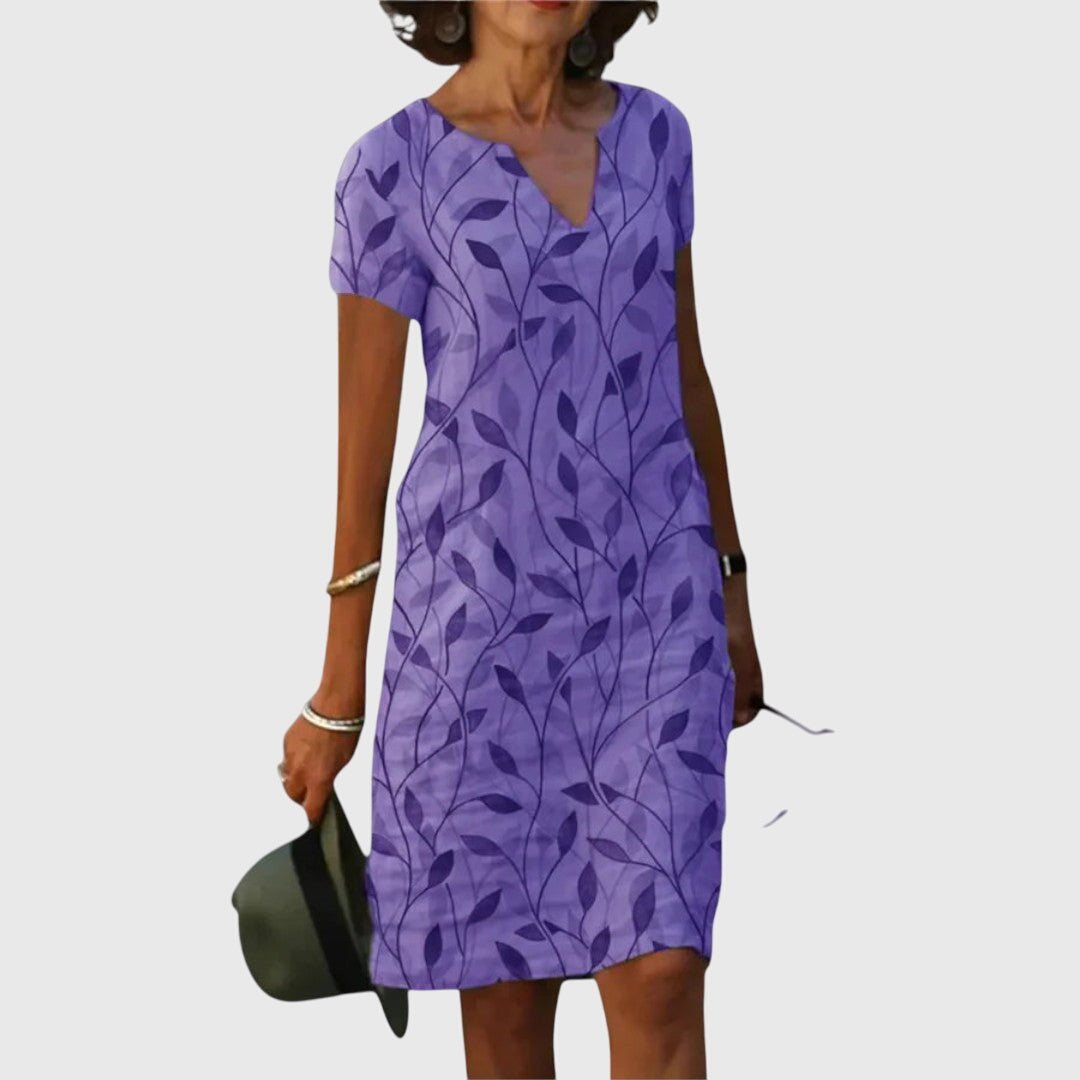 Carol - Casual V-Neck Dress