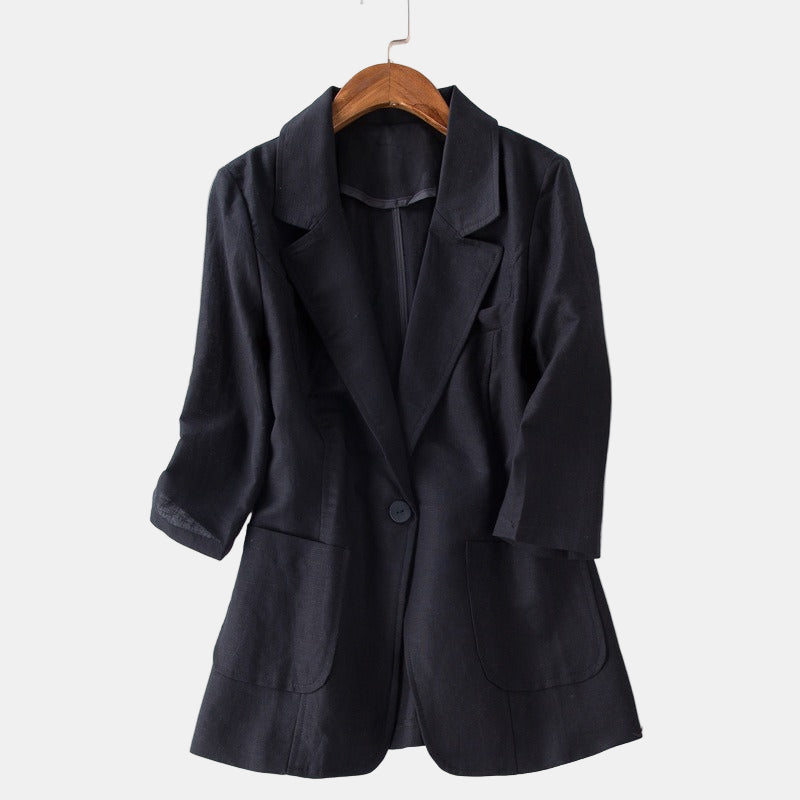Blanca | Linen Jacket