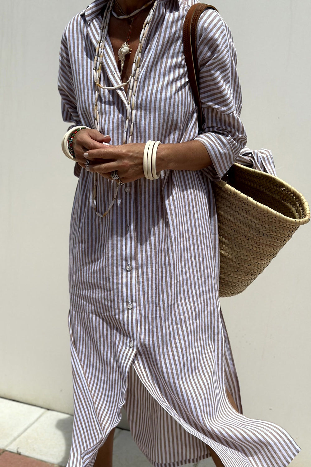 Jada | Classic Striped Dress