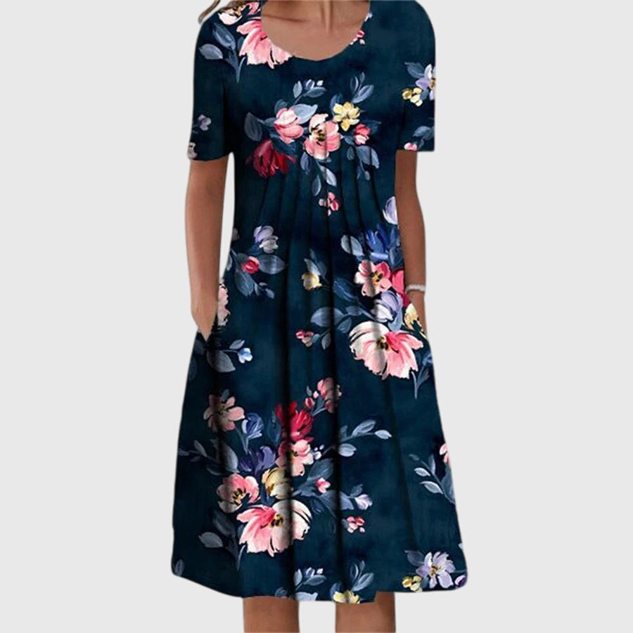 Danielle - Elegant Tummy Covering Dress