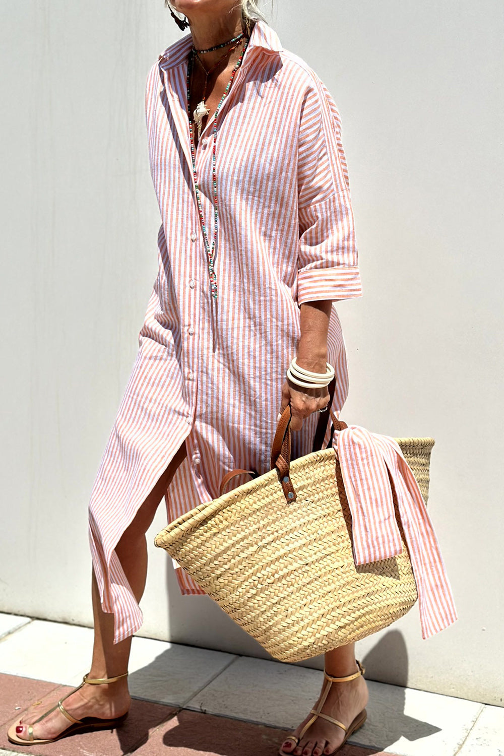 Jada | Classic Striped Dress