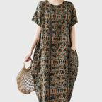 Andrea - Elegant Tummy Covering Maxi Dress