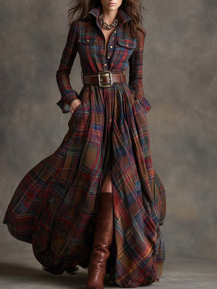 Evelyn | Classic Elegant Shirt Dress
