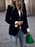 Caterina - Elegant velvet blazer