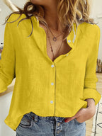 Linda | Elegant Lightweight Linen Shirt