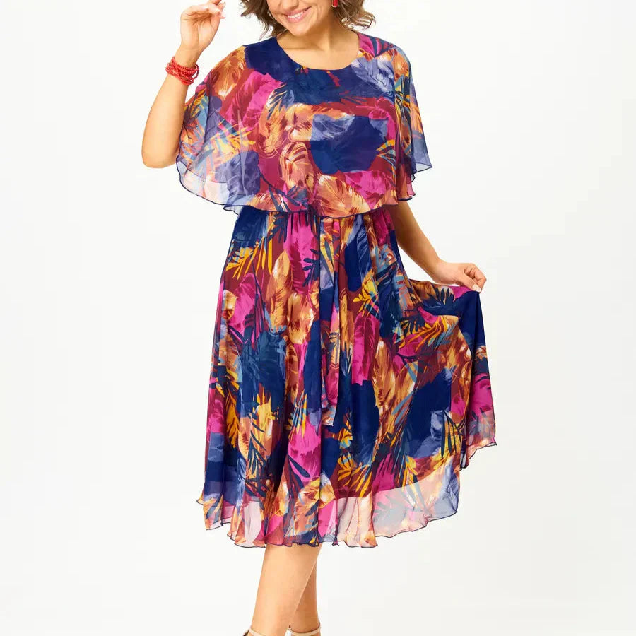 Eilinde - Floral Midi Dress