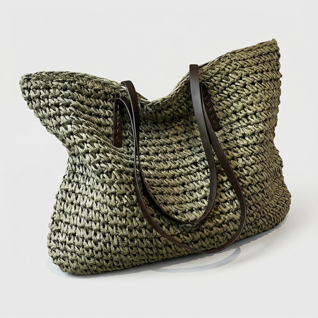 Olivia | Woven Tote Bag