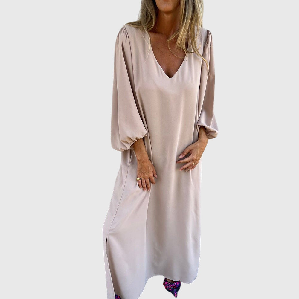 Vanessa | Long Boho Dress with Pockets