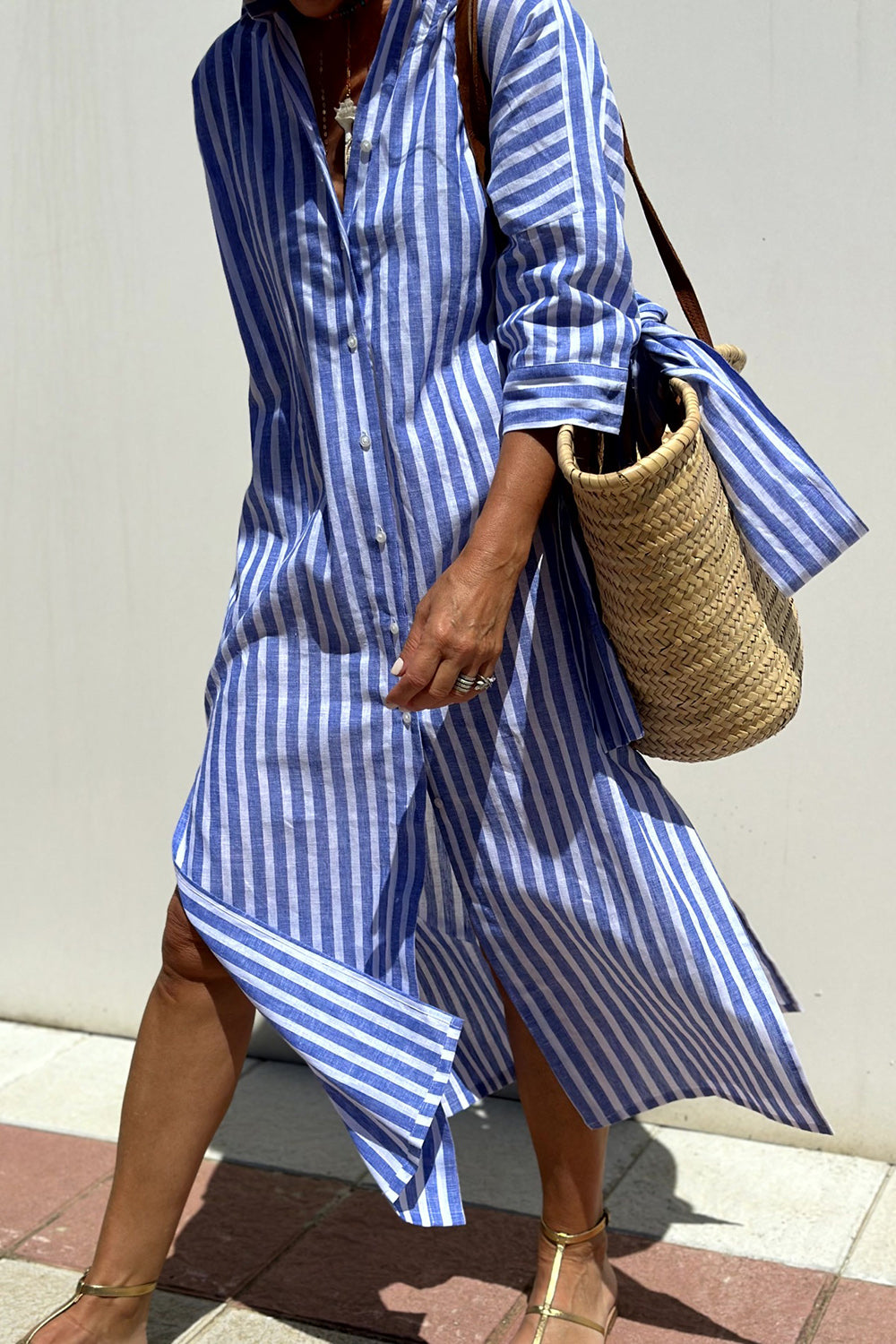 Jada | Classic Striped Dress