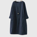 Marguerite | Relaxed Corduroy Midi Dress