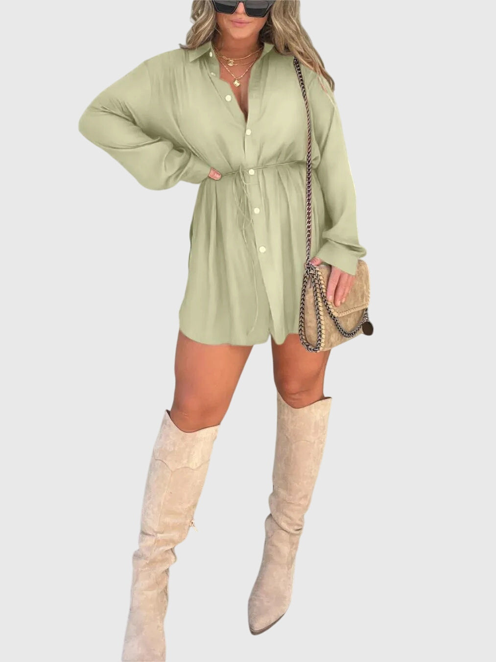 Faye | Elegant Romper Dress