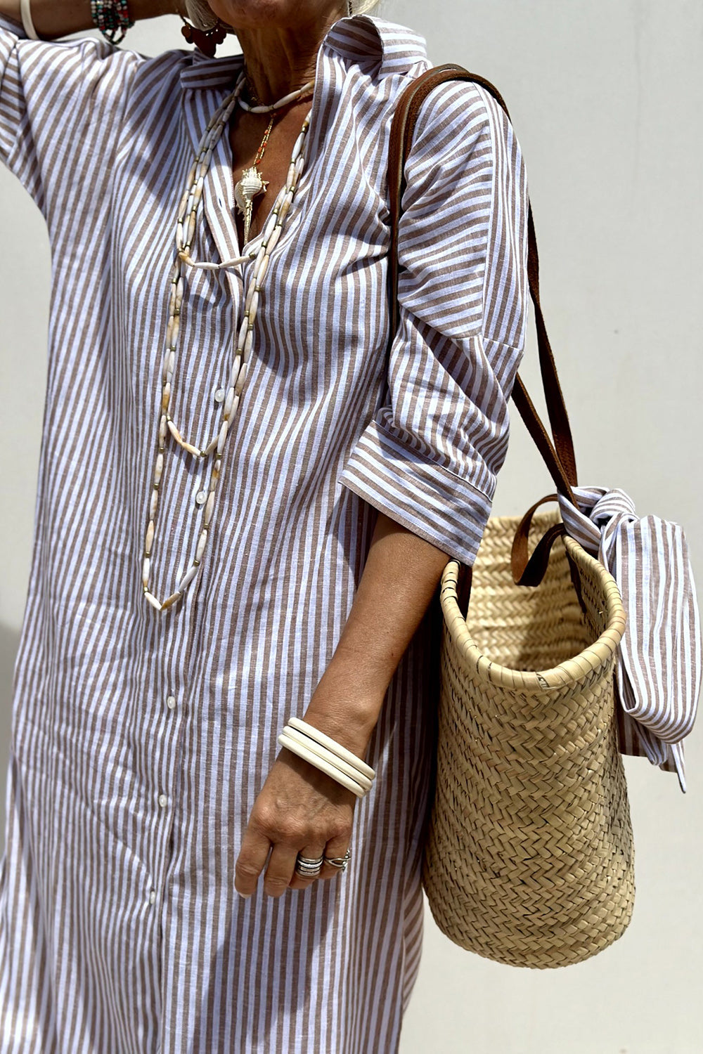 Jada | Classic Striped Dress