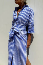 Jada | Classic Striped Dress