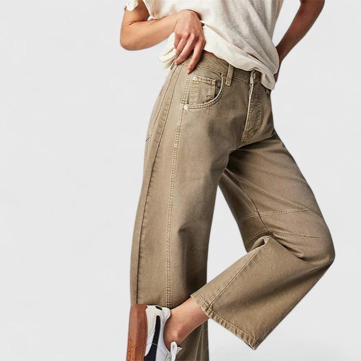 Danielle | Comfortable Wide-Leg Trousers