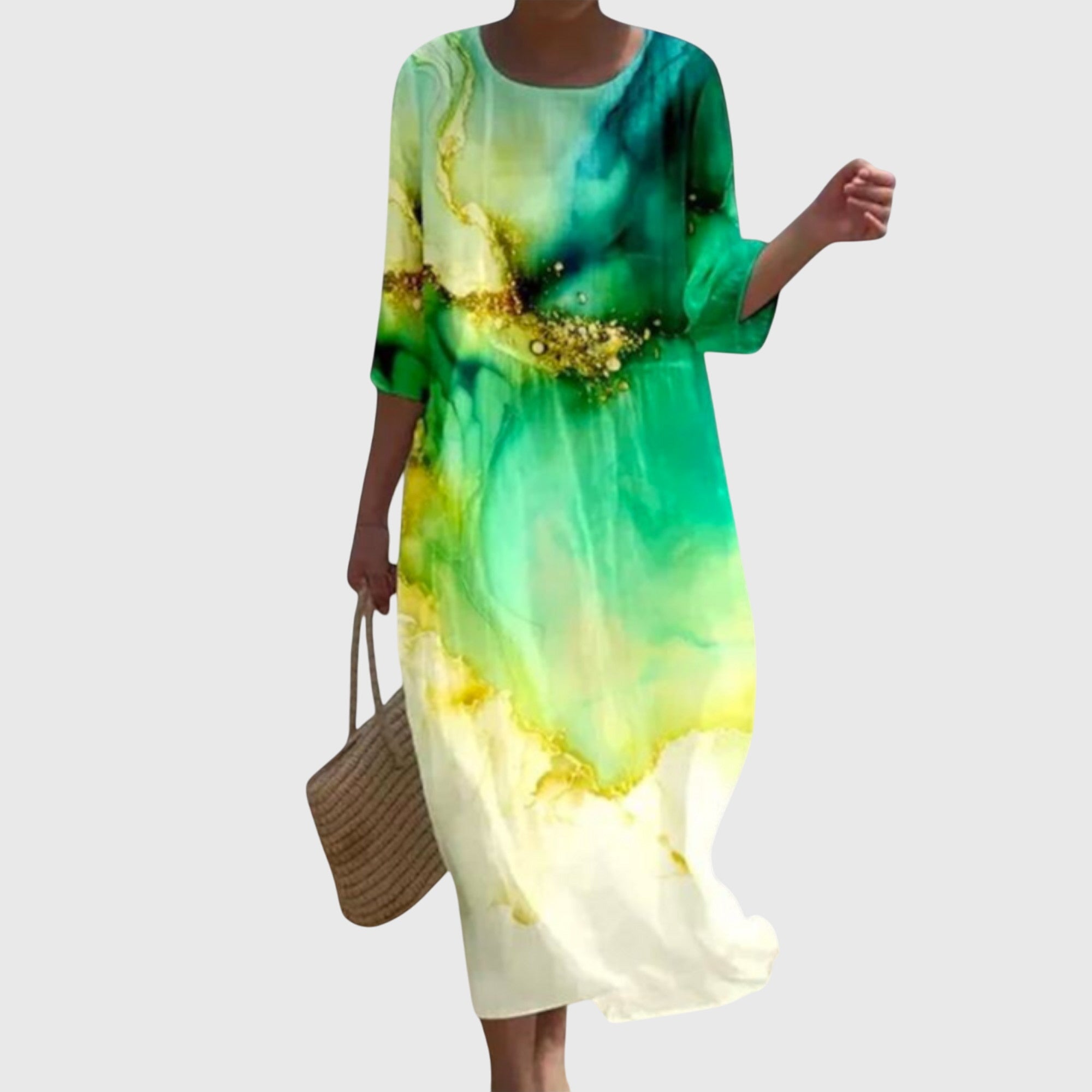Ruth | Stylish Floral Maxi Dress