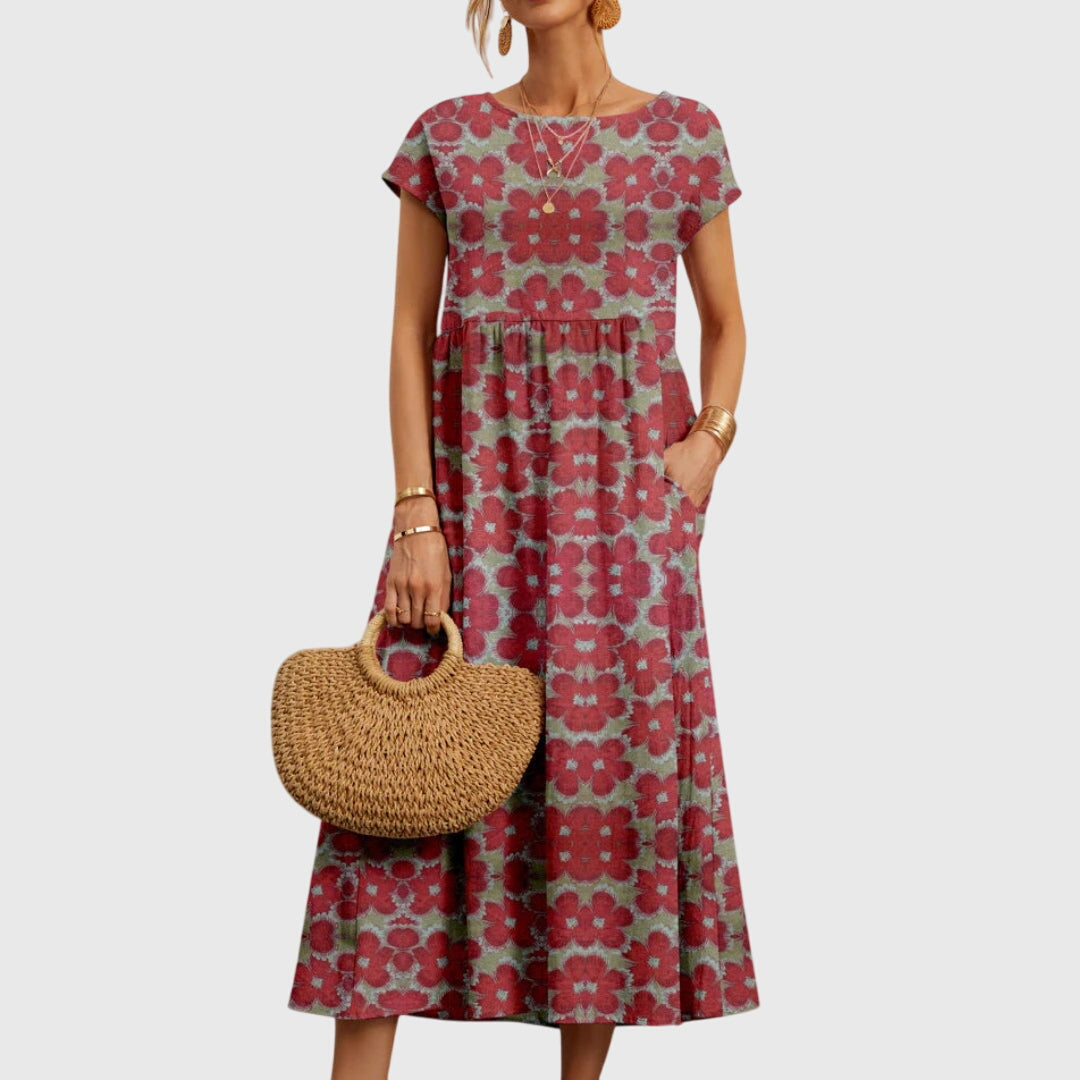 Vicki | Chic Floral Dress