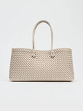 LINDSAY | Elegant Woven Tote Bag for Casual Daily Use