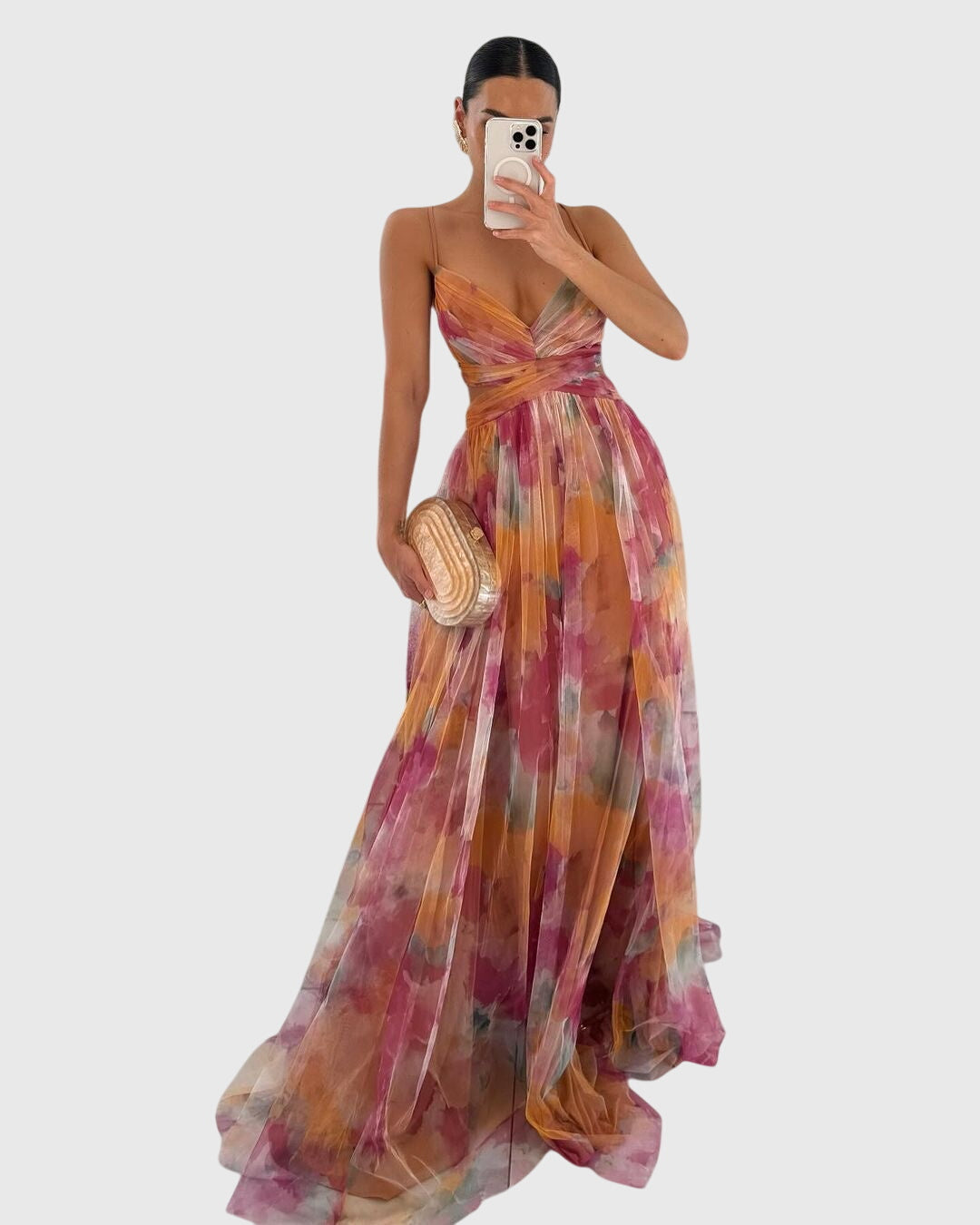 Claudette | Floral Maxi Dress