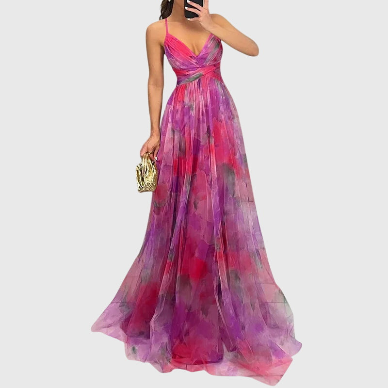 Claudette | Floral Maxi Dress